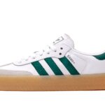 Adidas Samba White Collegiate Green Gum authentique