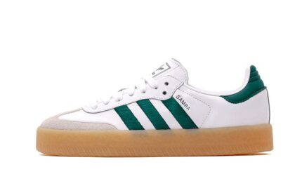 Adidas Samba White Collegiate Green Gum authentique