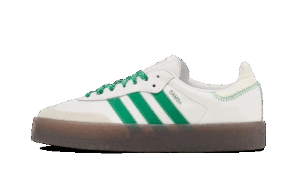 Adidas Sambae Cloud White Green authentique