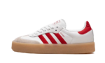 Adidas Sambae White Better Scarlet Gum authentique