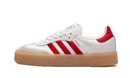 Adidas Sambae White Better Scarlet Gum authentique