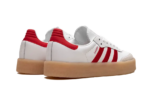Adidas Sambae White Better Scarlet Gum - vue 3