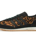 Adidas SL 72 OG Leopard Print Collegiate Green authentique