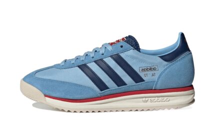Adidas SL 72 RS Light Blue Better Scarlet authentique