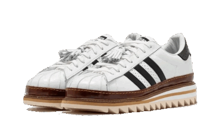 Adidas Superstar CLOT White Crystal Sand - vue 2