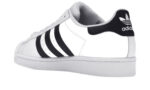 Adidas Superstar White Black - vue 3