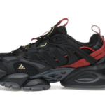 Adidas XLG Runner Deluxe Black Gold Metallic Red authentique