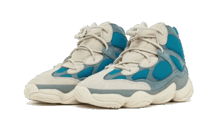 Adidas Yeezy 500 High Frosted Blue - vue 2