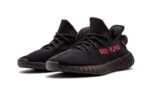 Adidas Yeezy Boost 350 V2 Black Red - vue 2