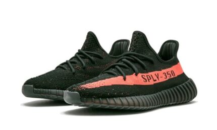 Adidas Yeezy Boost 350 V2 Core Black Red - vue 2