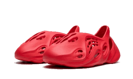 Adidas Yeezy Foam RNNR Vermillion - vue 2