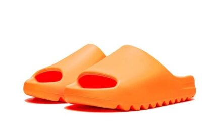Adidas Yeezy Slide Enflame Orange - vue 2