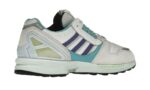 Adidas ZX 8000 White Purple Aqua - vue 3
