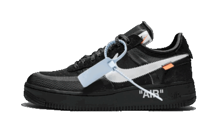 Air Force 1 Low Off-White Black authentique