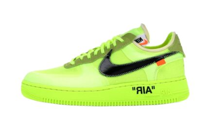 Air Force 1 Low Off-White Volt authentique
