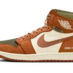 Air Jordan 1 Element Gore-Tex Tan Olive authentique