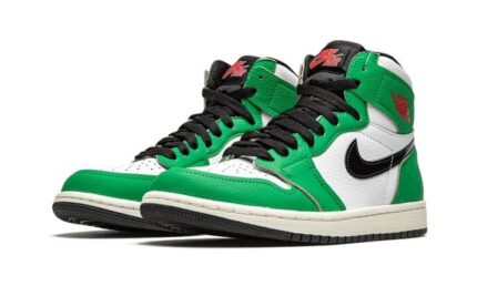 Air Jordan 1 High Lucky Green - vue 2