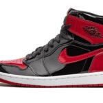 Air Jordan 1 High OG Patent Bred authentique