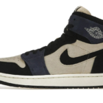 Air Jordan 1 High Zoom Air CMFT 2 Muslin Blackened Blue authentique