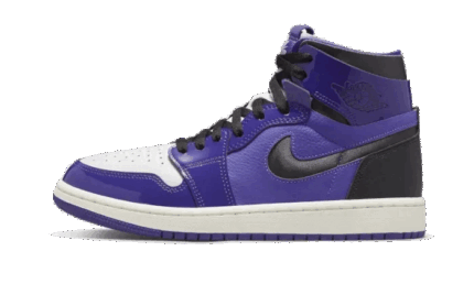 Air Jordan 1 High Zoom Air CMFT Court Purple Patent authentique