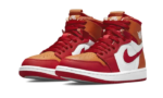 Air Jordan 1 High Zoom Air CMFT Fire Red Hot Curry - vue 2