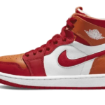 Air Jordan 1 High Zoom Air CMFT Fire Red Hot Curry authentique