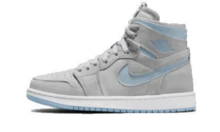 Air Jordan 1 High Zoom Air CMFT Grey Fog authentique
