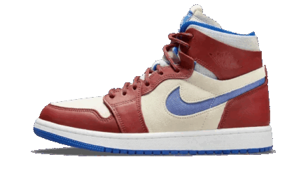 Air Jordan 1 High Zoom CMFT Team Red authentique