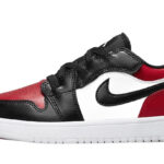 Air Jordan 1 Low ALT Bred Toe (PS) authentique