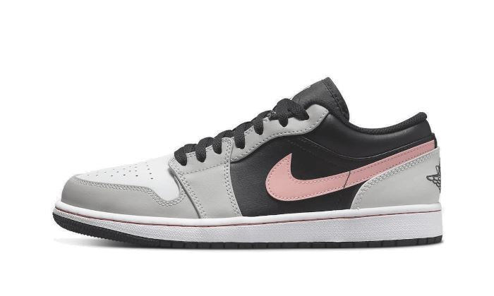 air-jordan-1-low-black-grey-pink-655844 Air Jordan 1 Low Black Grey Pink authentique