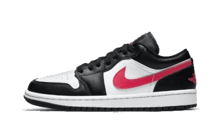 Air Jordan 1 Low Black Siren Red authentique