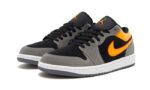 Air Jordan 1 Low Black Vivid Orange - vue 2