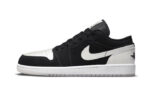 Air Jordan 1 Low Black White Diamond authentique