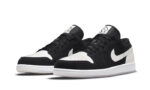 Air Jordan 1 Low Black White Diamond - vue 2