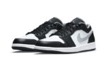 Air Jordan 1 Low Black White Particle Grey - vue 2