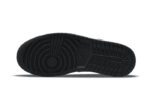 Air Jordan 1 Low Black White Particle Grey - vue 3