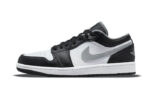 Air Jordan 1 Low Black White Particle Grey authentique