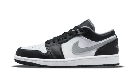 Air Jordan 1 Low Black White Particle Grey authentique