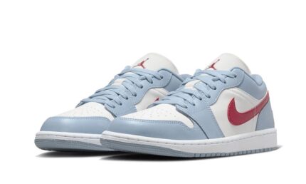 Air Jordan 1 Low Blue Whisper - vue 2