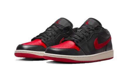 Air Jordan 1 Low Bred Sail - vue 2