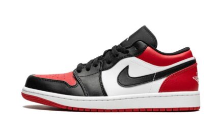 Air Jordan 1 Low Bred Toe (2021) authentique
