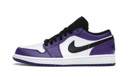 Air Jordan 1 Low Court Purple White authentique