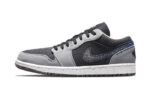 Air Jordan 1 Low Crater Black Grey authentique