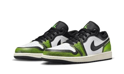 Air Jordan 1 Low Electric Green - vue 2
