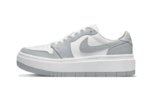 Air Jordan 1 Low Elevate White Grey authentique