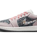 Air Jordan 1 Low Floral Canvas authentique
