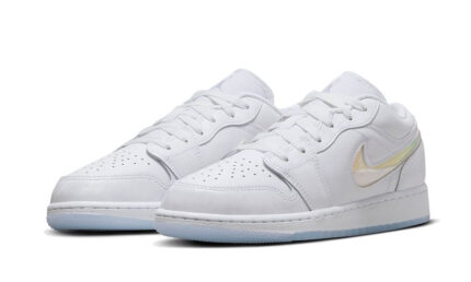 Air Jordan 1 Low Glitter Swoosh - vue 2