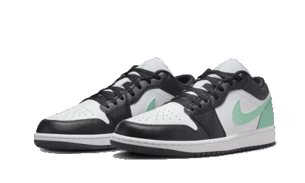 Air Jordan 1 Low Green Glow - vue 2