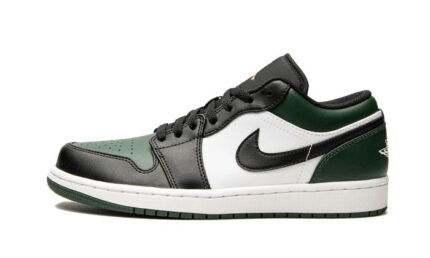 Air Jordan 1 Low Green Toe authentique