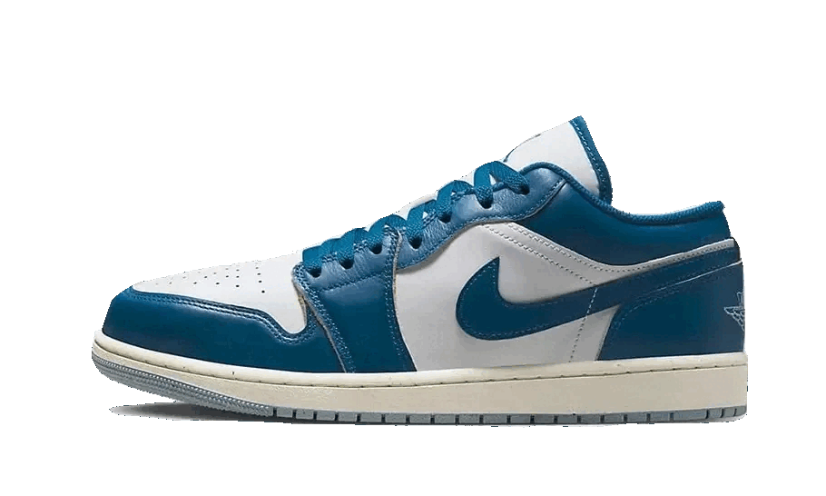 air-jordan-1-low-industrial-blue-431475 Air Jordan 1 Low Industrial Blue authentique